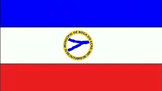 Bandeira de Boca do Acre