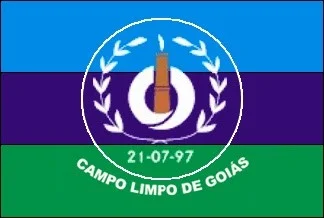 Bandeira de Campo Limpo de Goiás