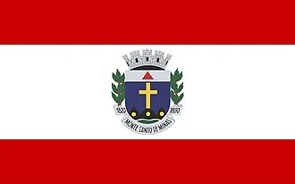 Bandeira de Monte Santo de Minas
