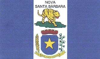Bandeira de Nova Santa Bárbara