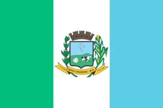 Bandeira de Novo Cruzeiro
