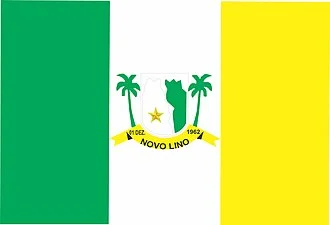 Bandeira de Novo Lino