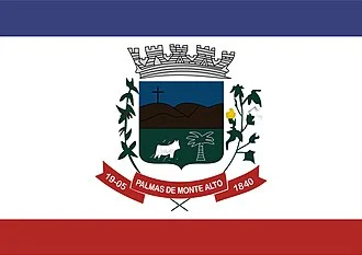 Bandeira de Palmas de Monte Alto