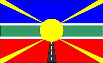 Bandeira de Ribeirão Cascalheira