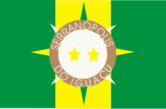 Bandeira de Serranópolis do Iguaçu